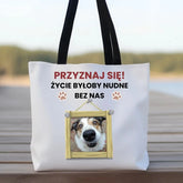 Torba ze zwierzakami | Ze zdjęciem personalizowana Pies #1153 - FEIA