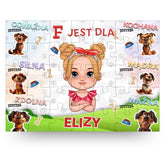 Puzzle Dla Dzieci | Personalizowane Z Pieskami #1062 - FEIA