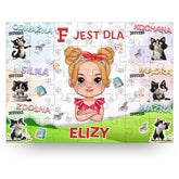 Puzzle Dla Dzieci | Personalizowane Z Kotami #1061