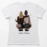 Biala koszulka damska