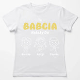 Biala koszulka damska