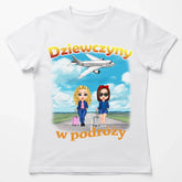 Biala koszulka damska