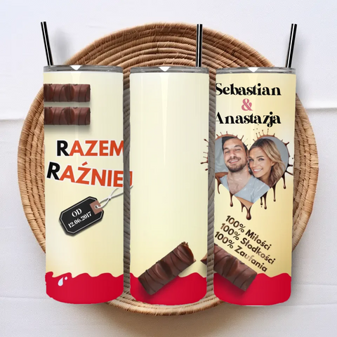 Bidon dla Par | Razem Raźniej Personalizowany