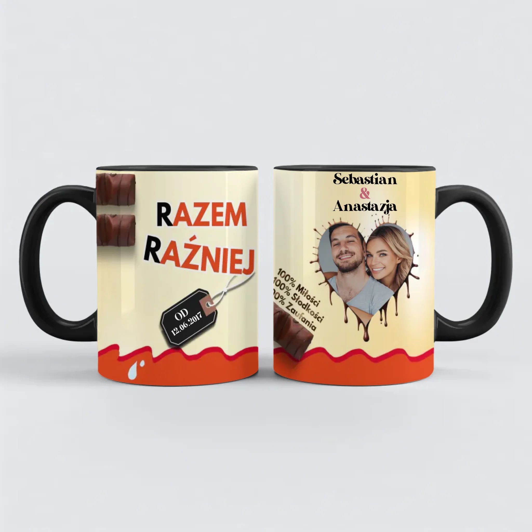 CZARNE KUBEK