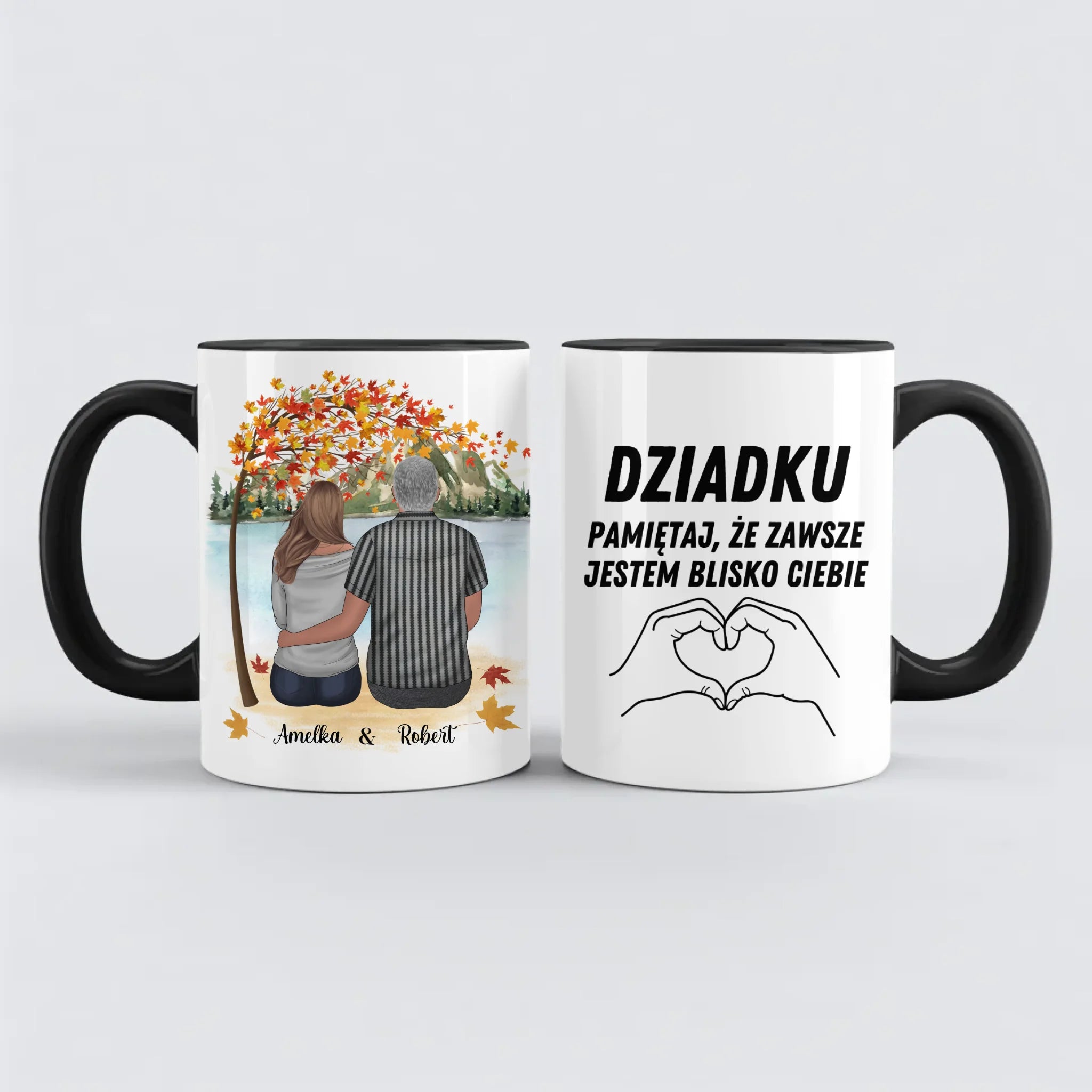 CZARNE KUBEK