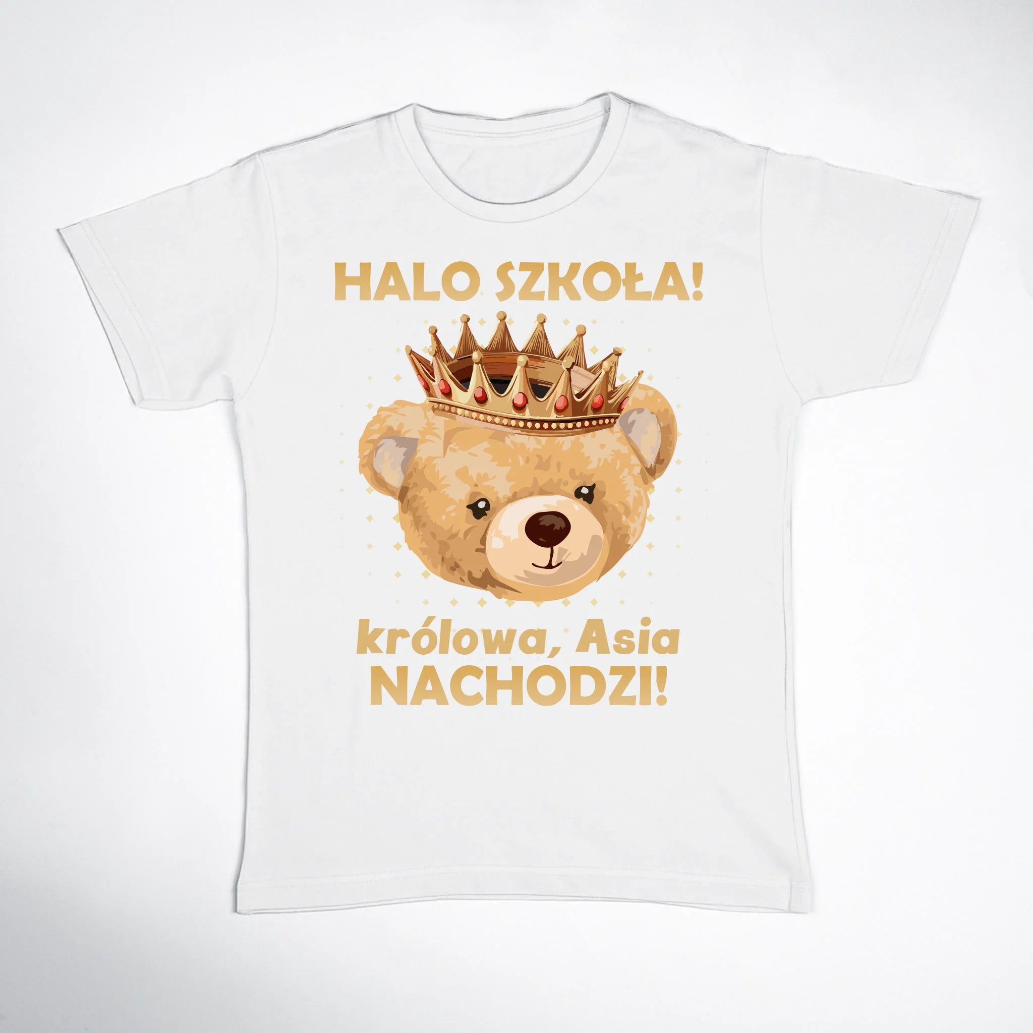 biala koszulka