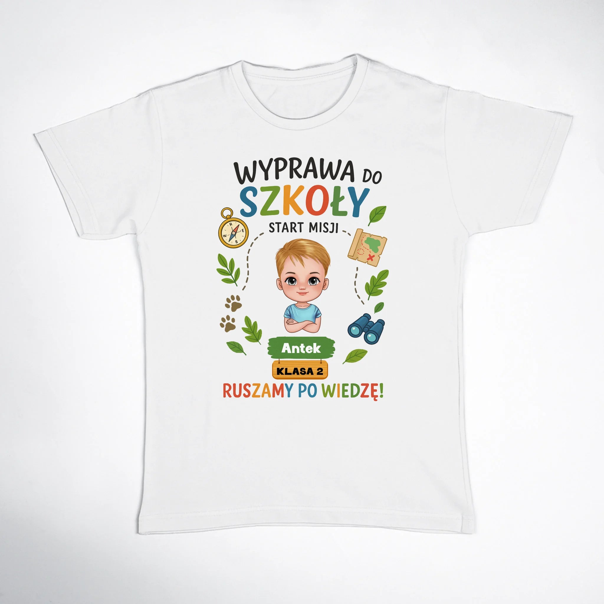 biala koszulka