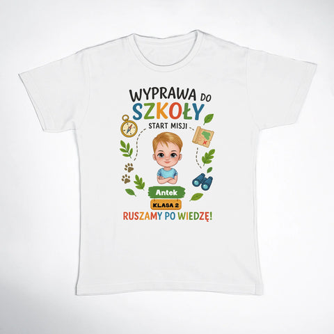 biala koszulka