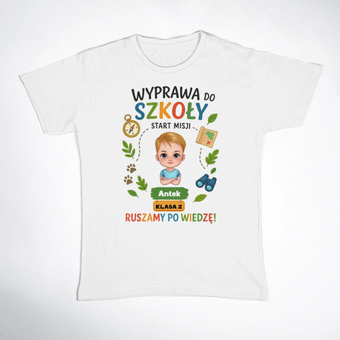 biala koszulka