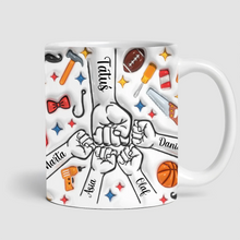 Kubek Dla Rodziny | Personalizowany Dla Taty/Dziadka 1-8 Efekt 3D #1010