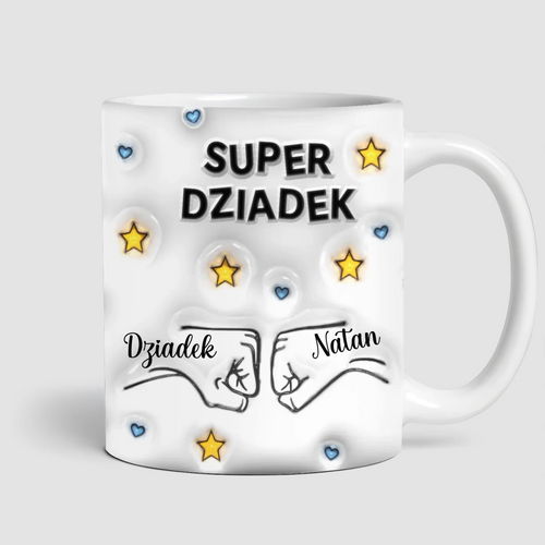 Kubek Dla Taty/Dziadka | Personalizowany Z Imionami #1053
