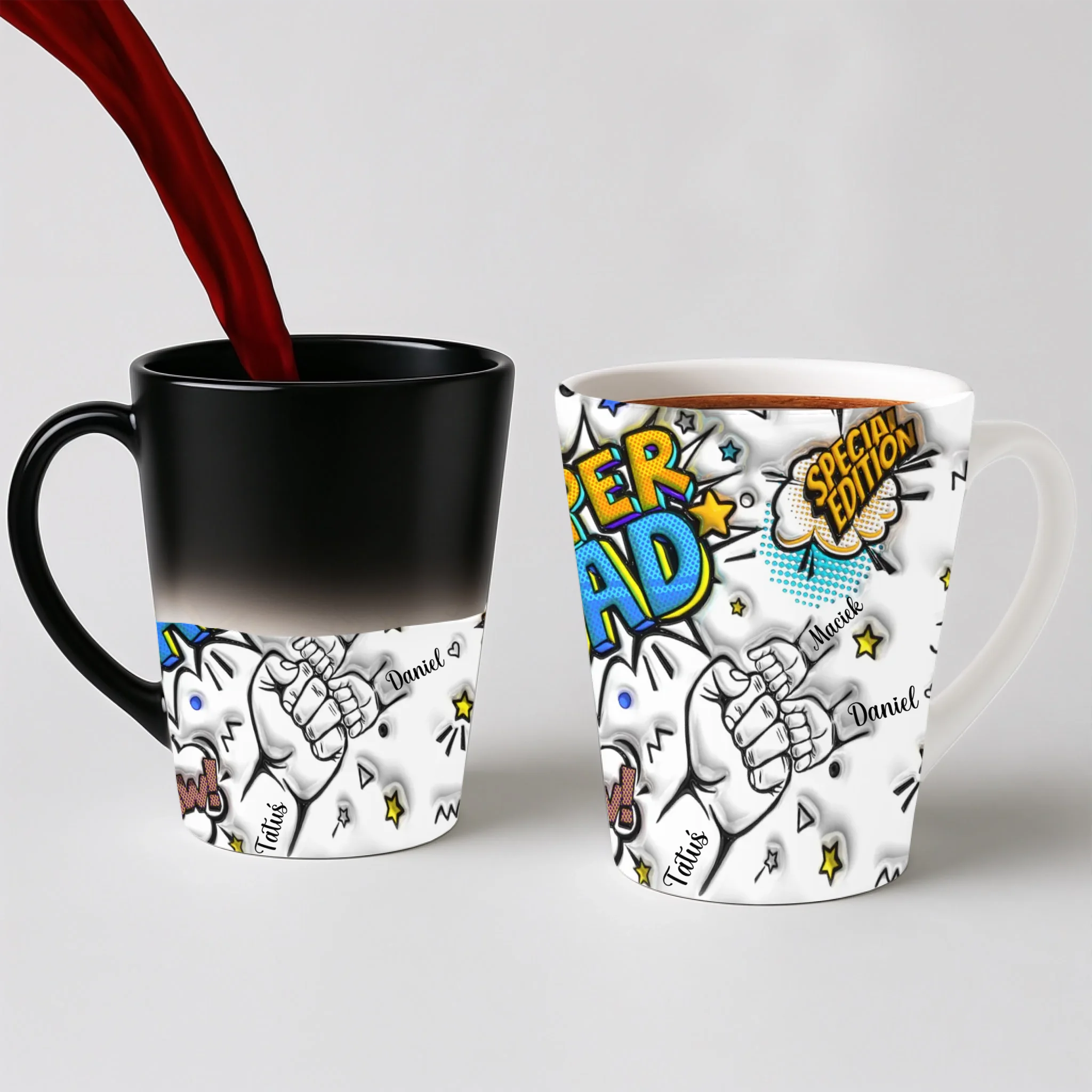magic kubek latte