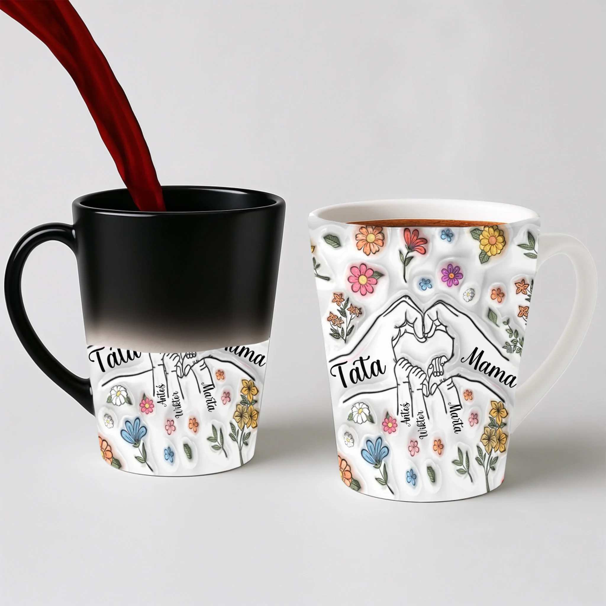 magic kubek latte