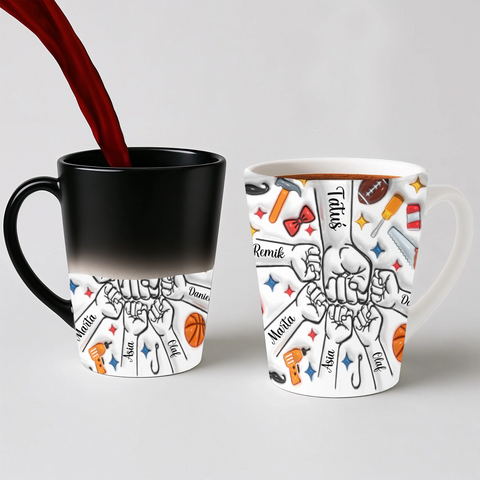 magic kubek latte