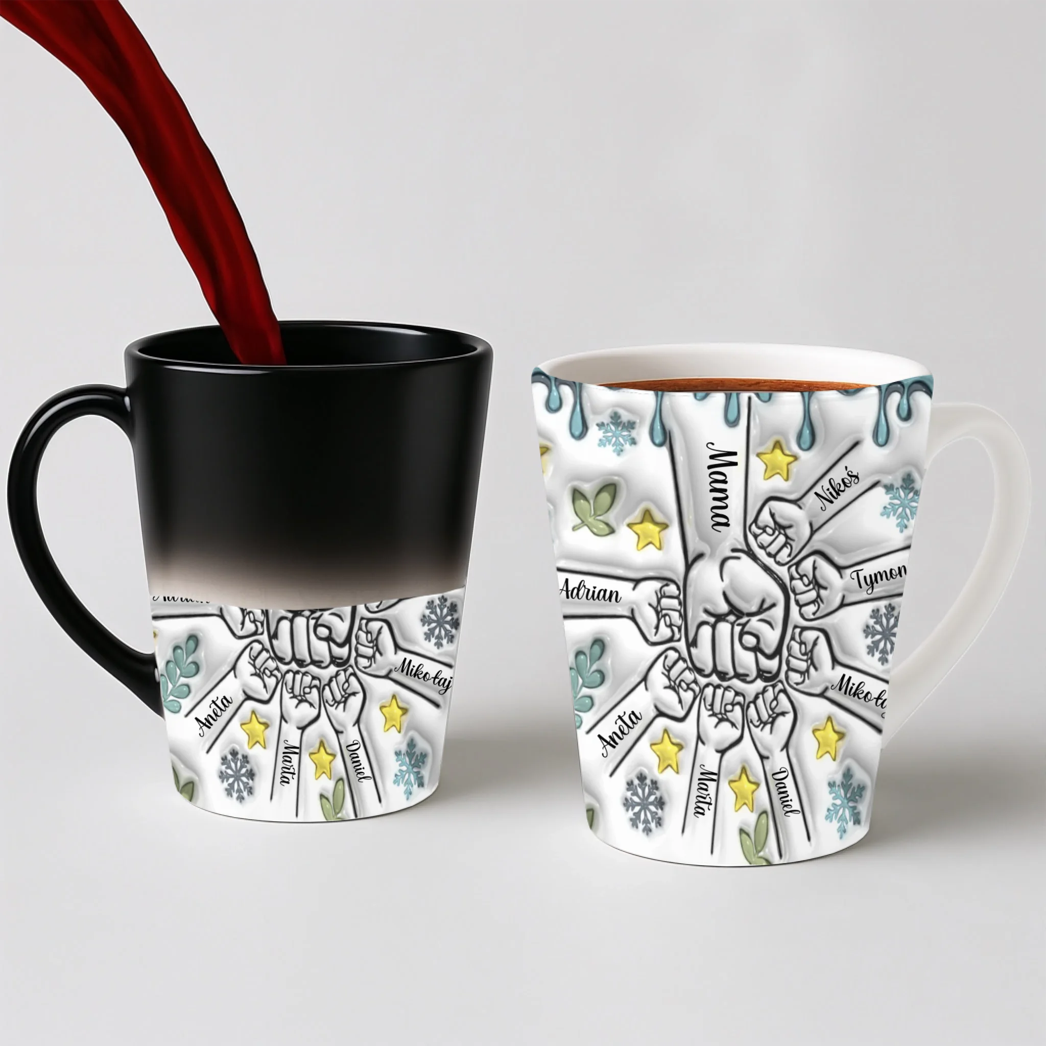 magic kubek latte