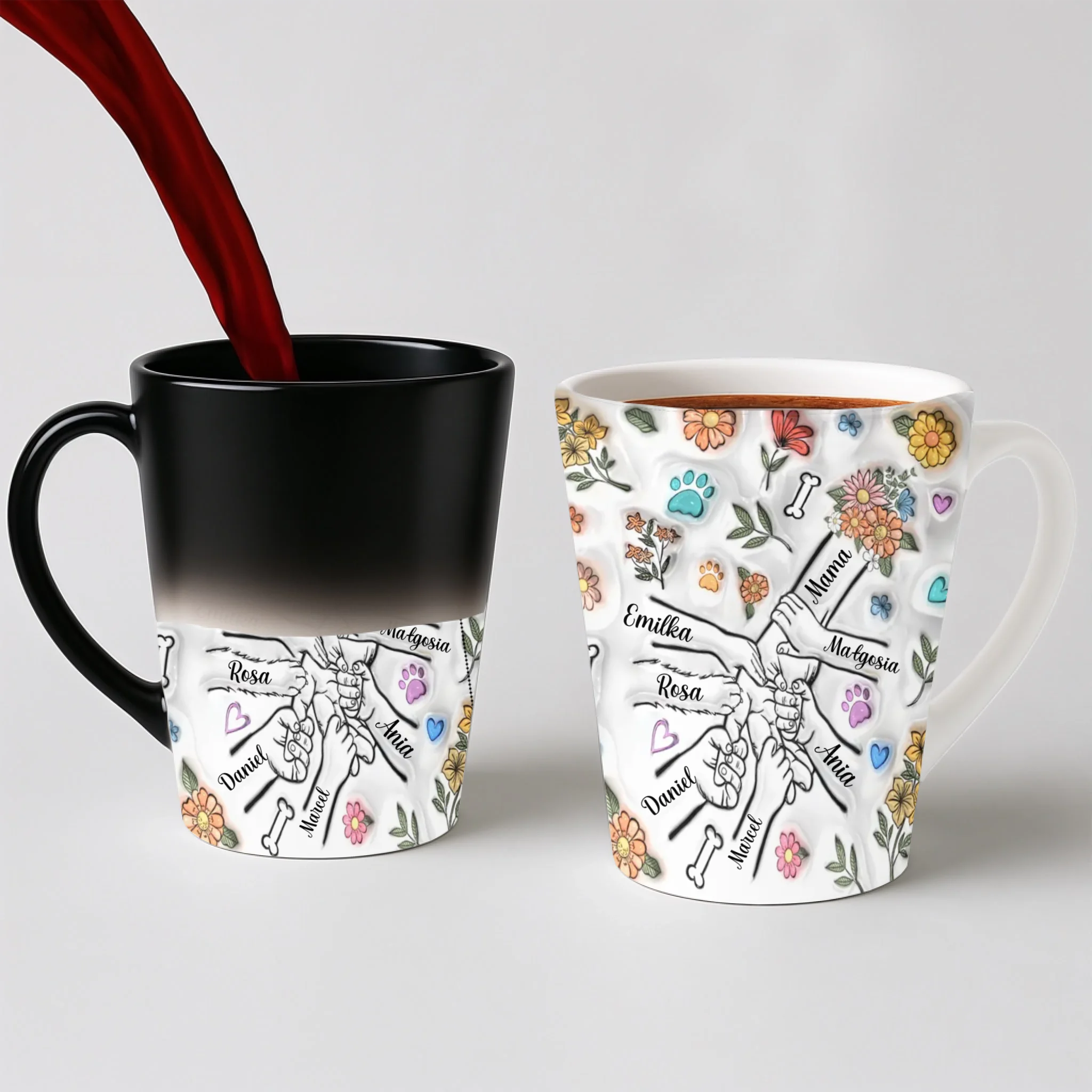 magic kubek latte