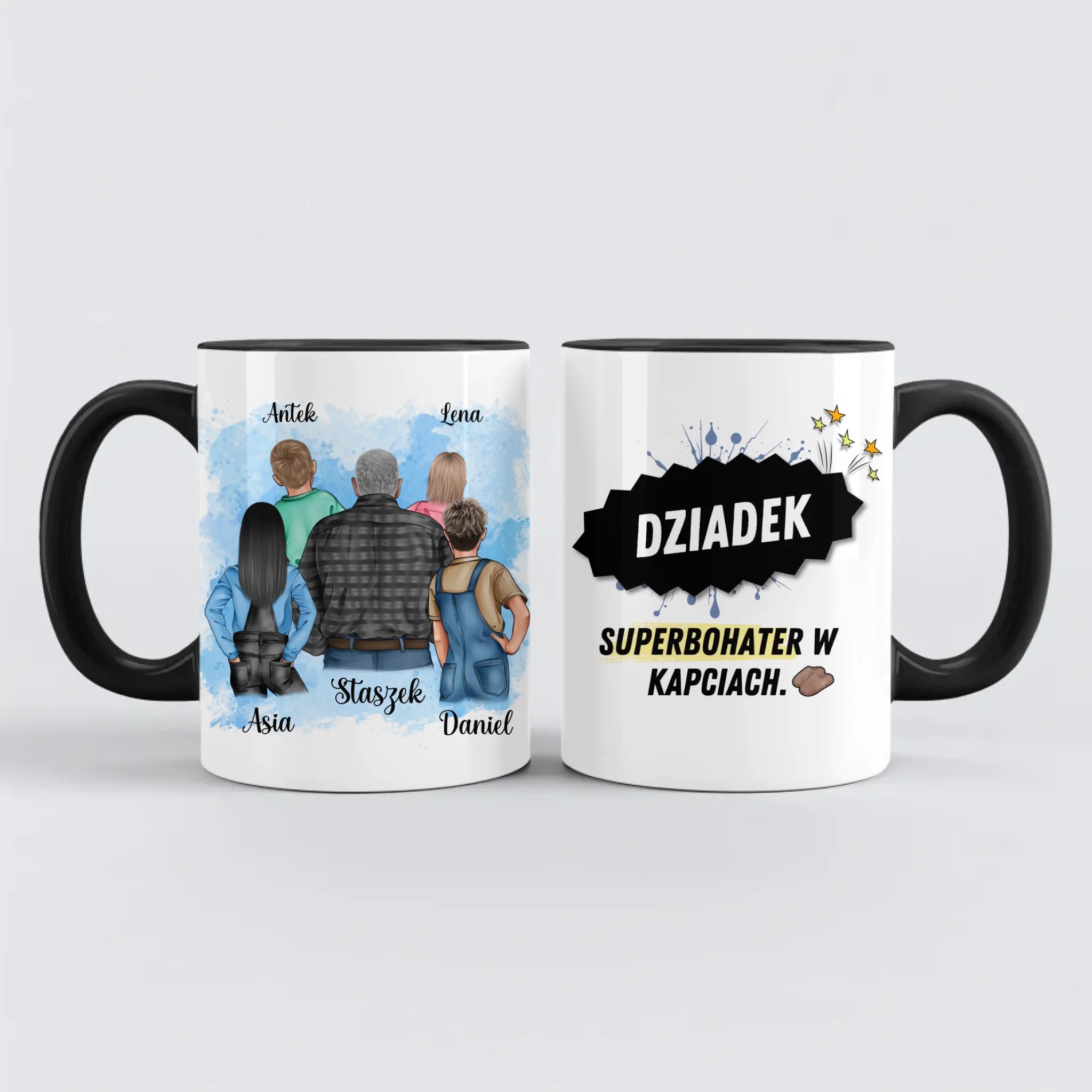 CZARNE KUBEK