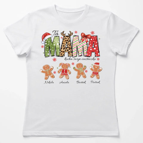 Biala koszulka damska