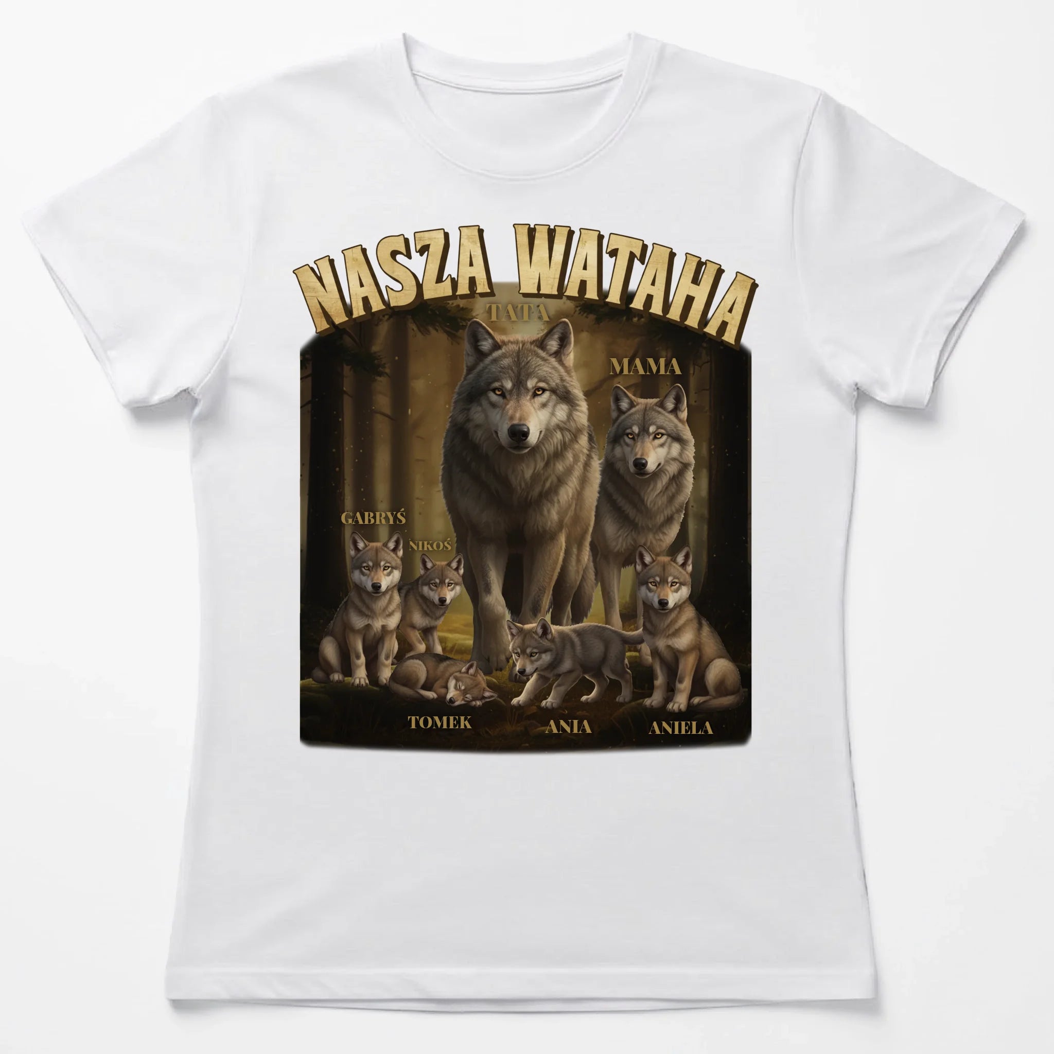 Biala koszulka damska