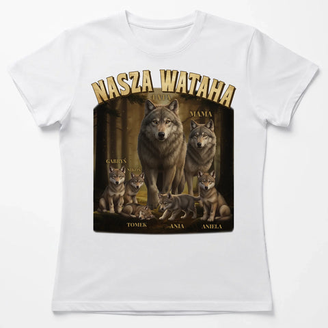 Biala koszulka damska