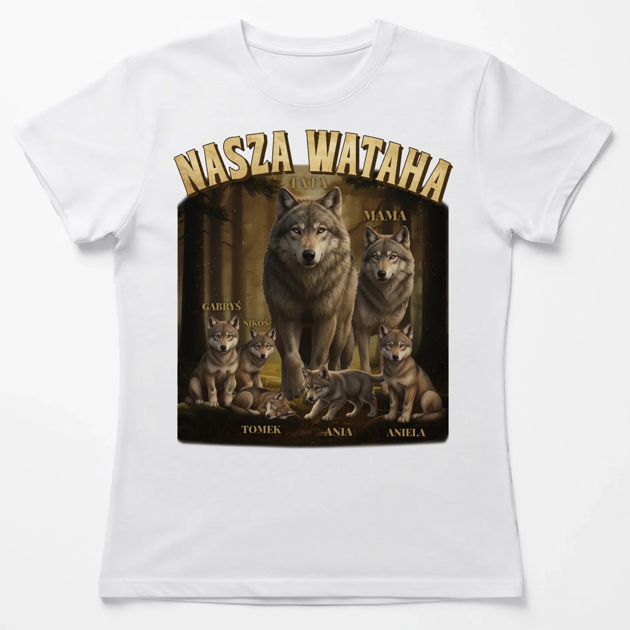 Biala koszulka damska