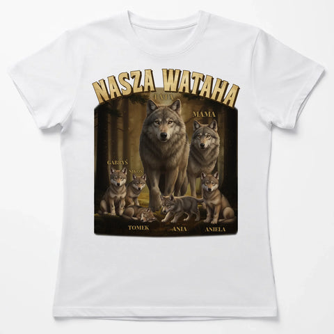 Biala koszulka damska