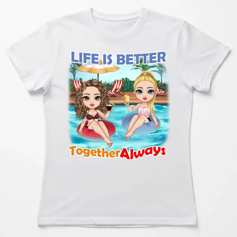 Biala koszulka damska