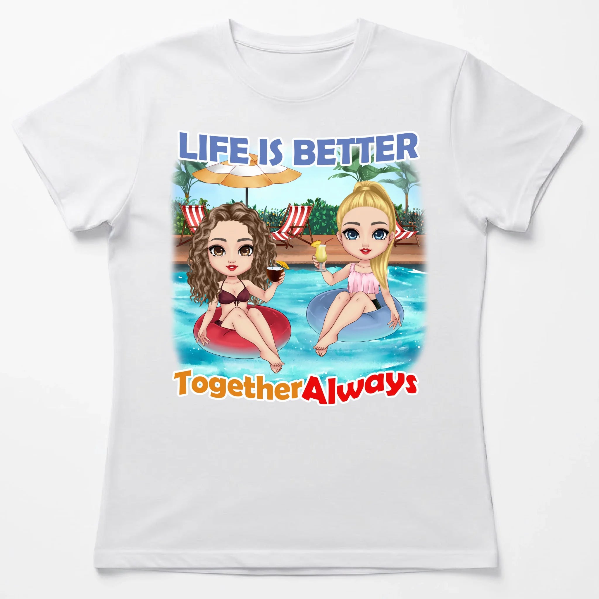 Biala koszulka damska