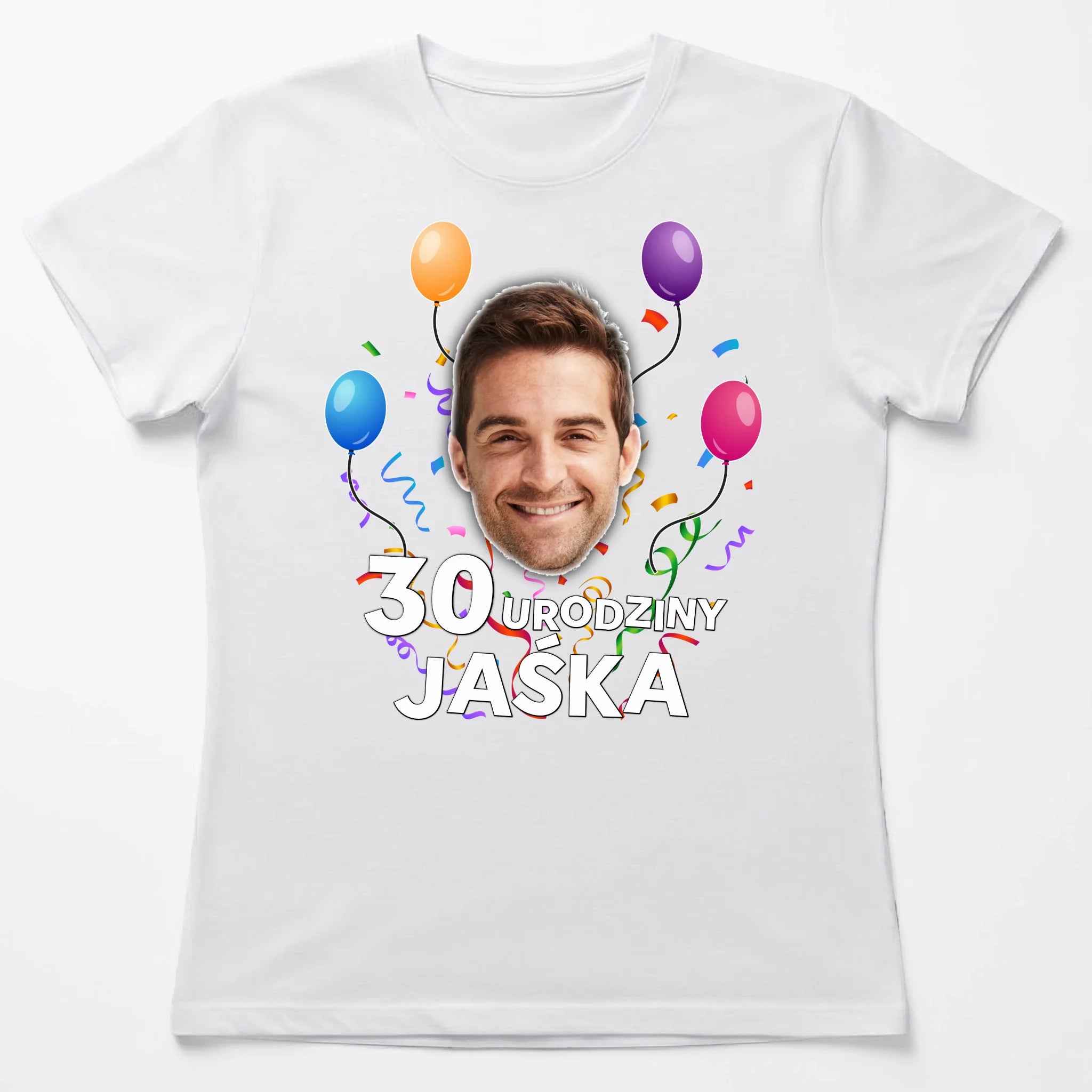 Biala koszulka damska