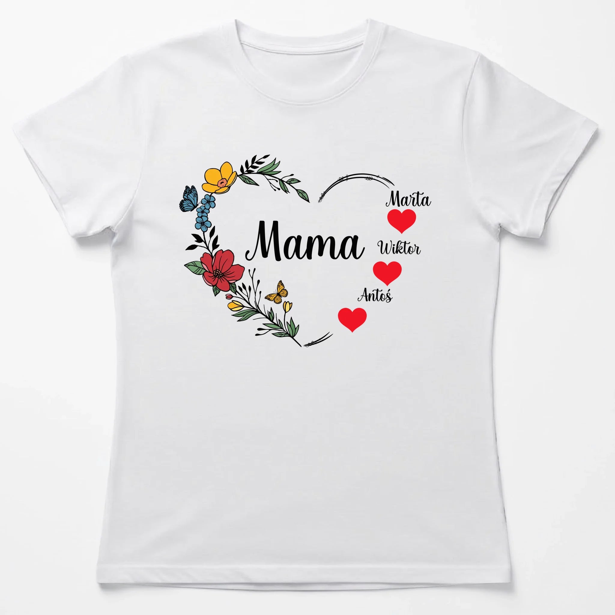 Biala koszulka damska