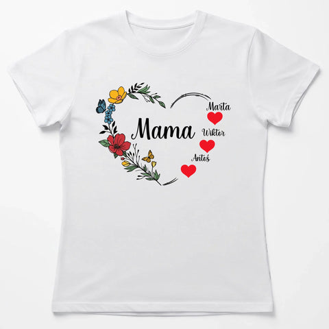 Biala koszulka damska