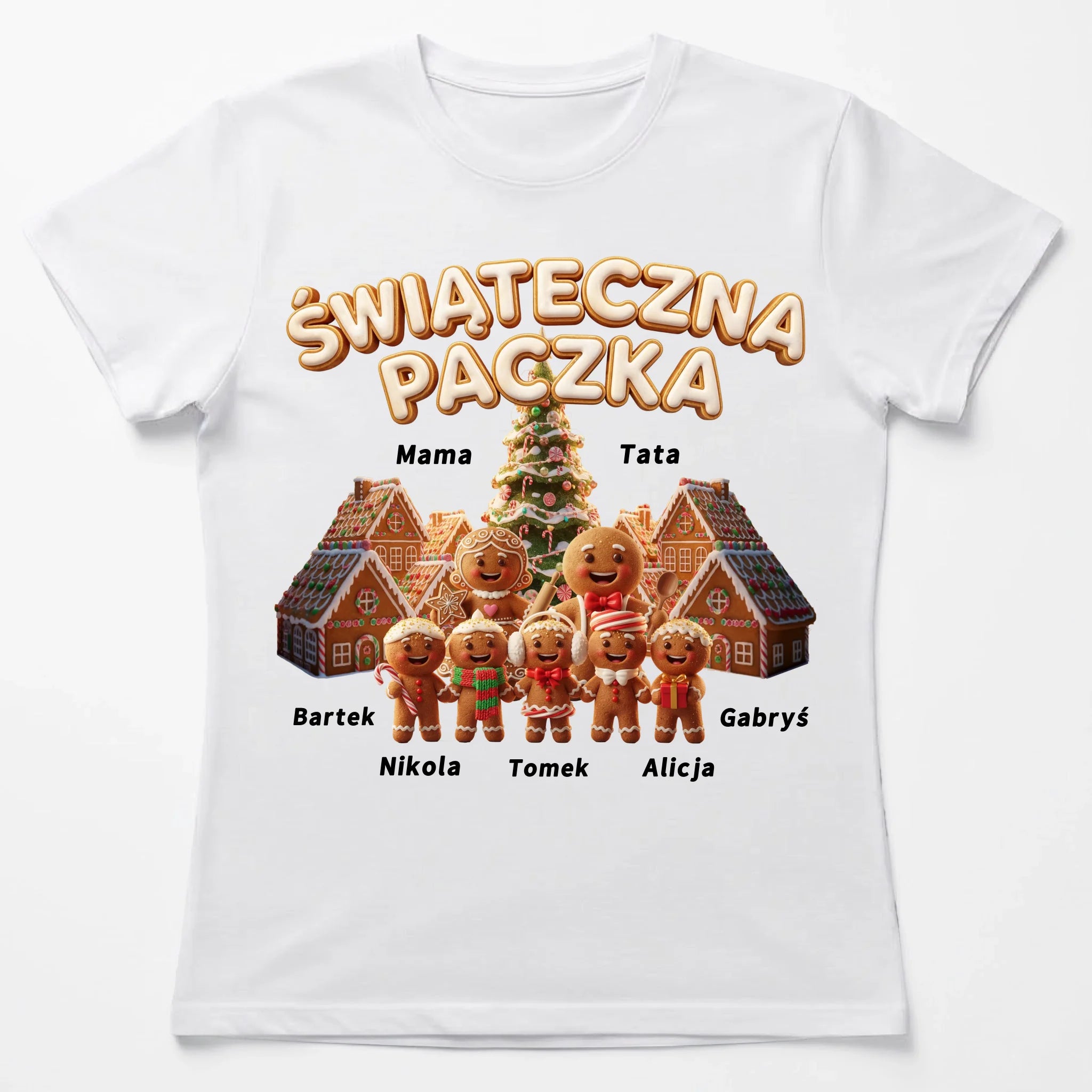 Biala koszulka damska