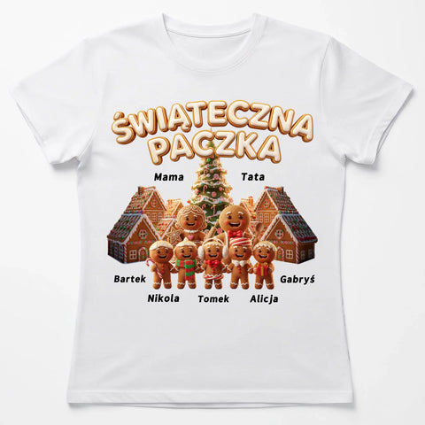 Biala koszulka damska