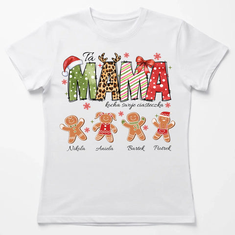 Biala koszulka damska