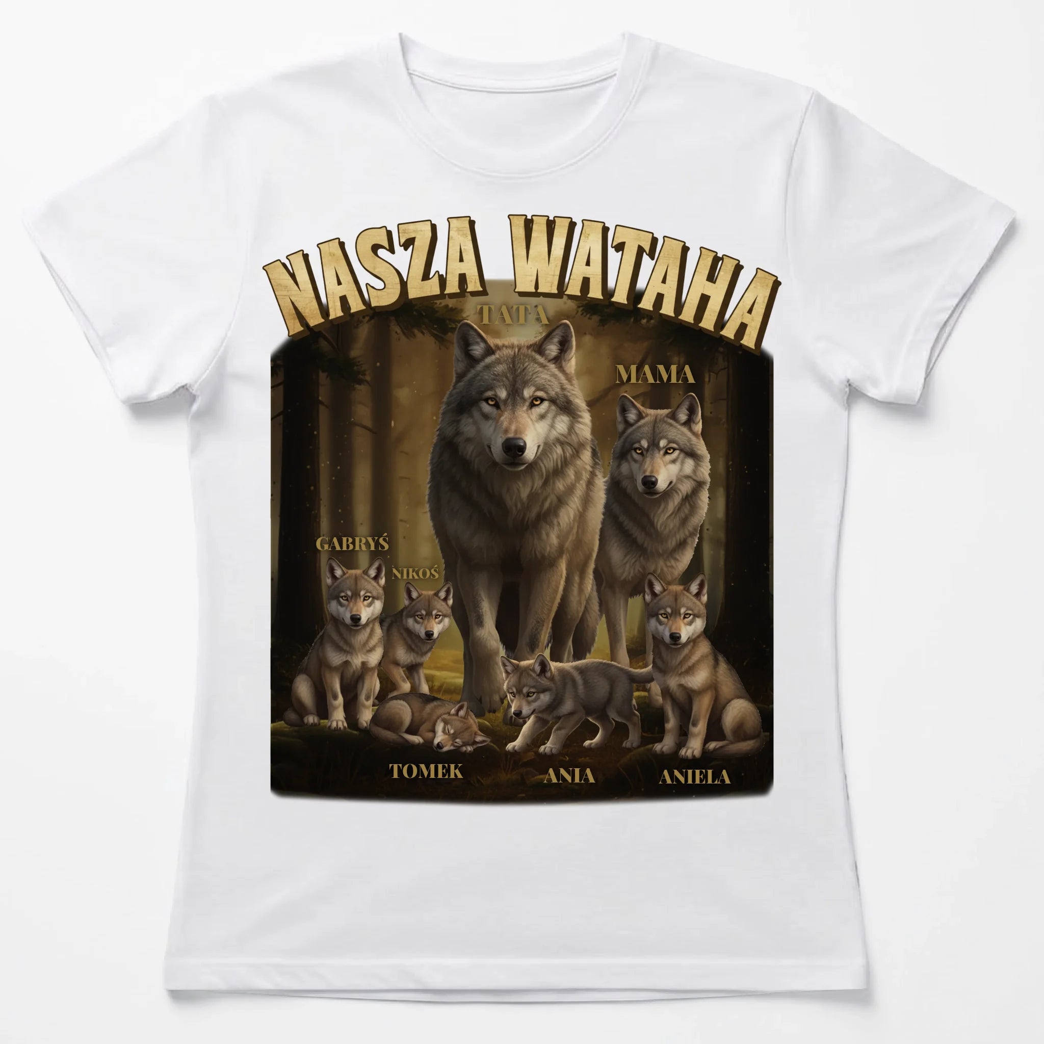 Biala koszulka damska