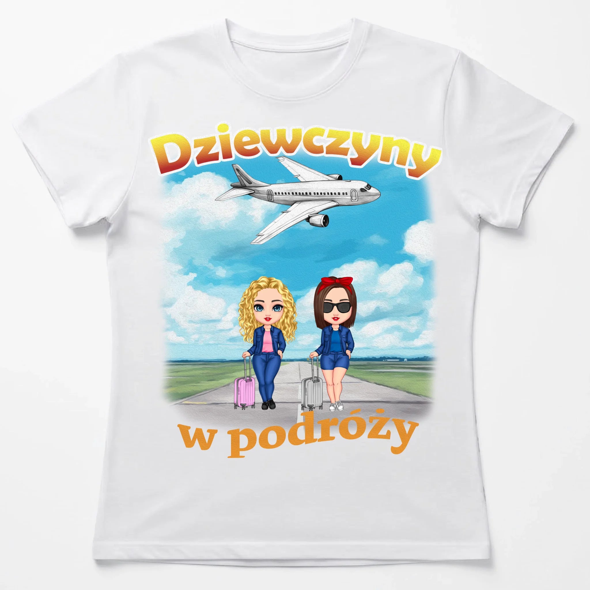 Biala koszulka damska
