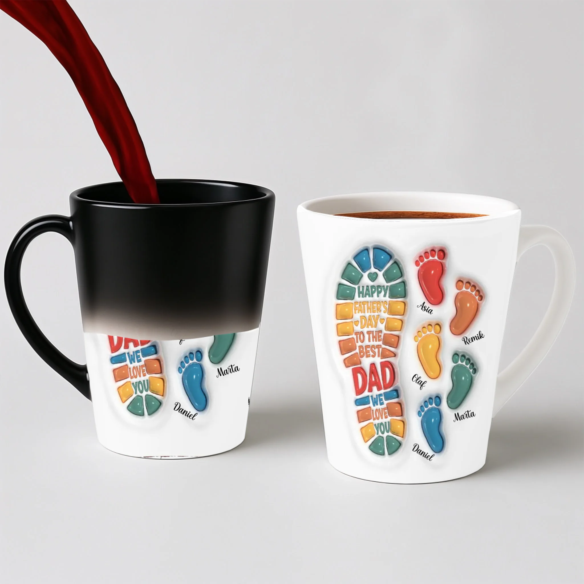 magic kubek latte