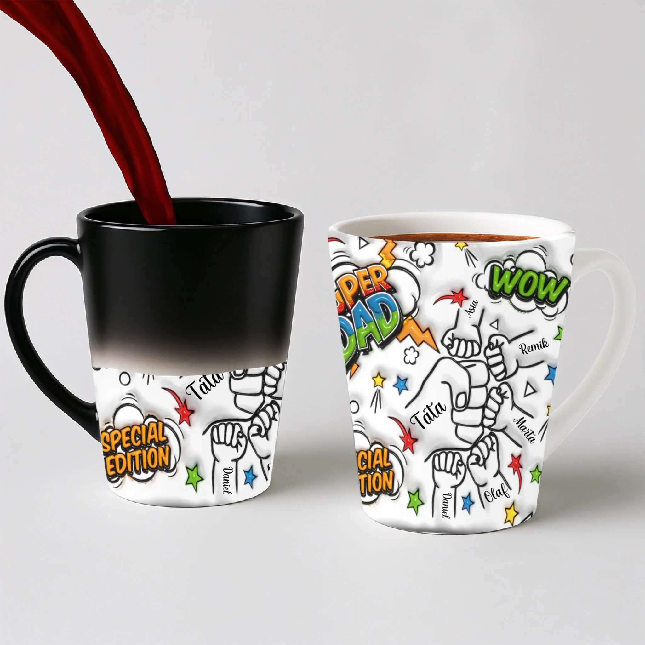 magic kubek latte