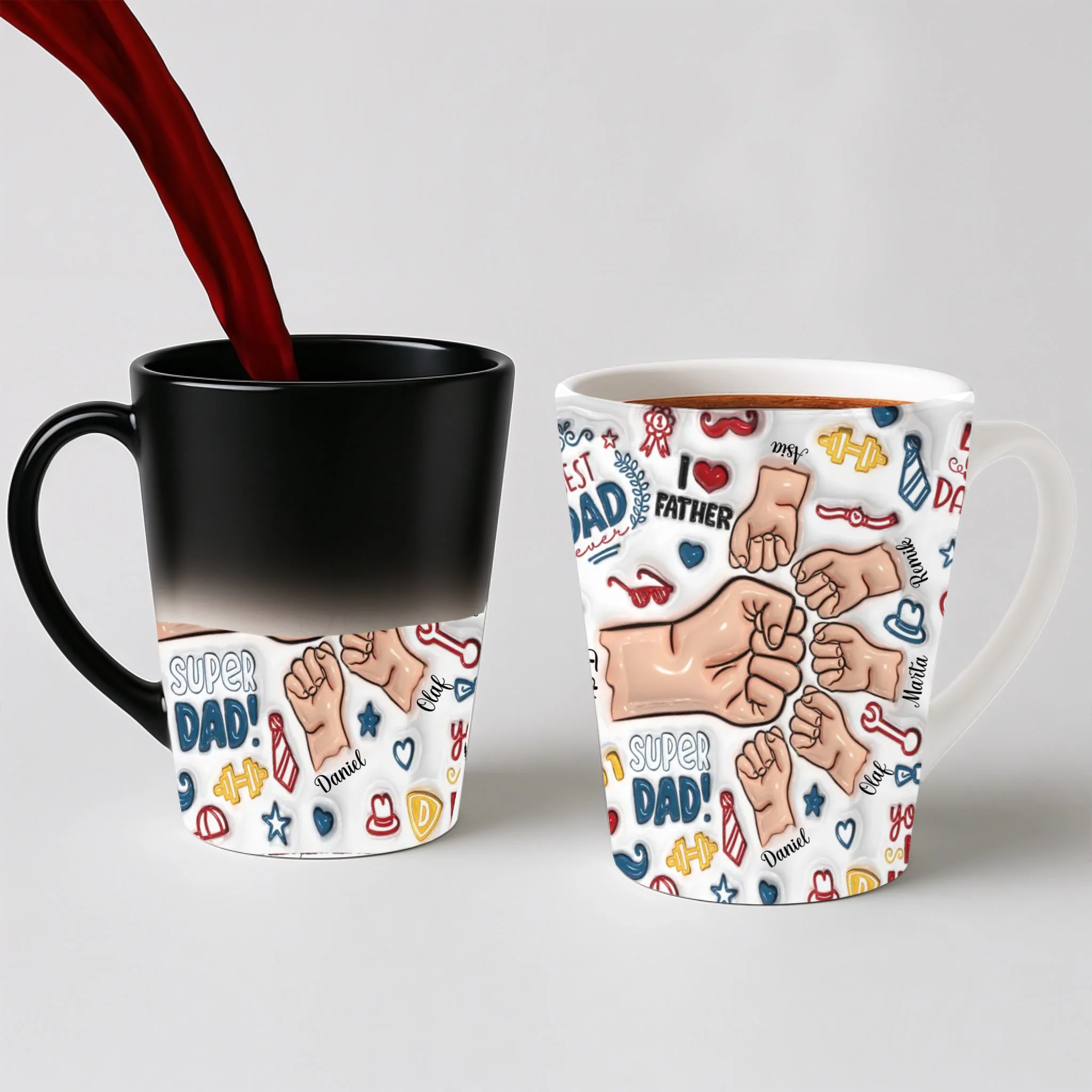 magic kubek latte