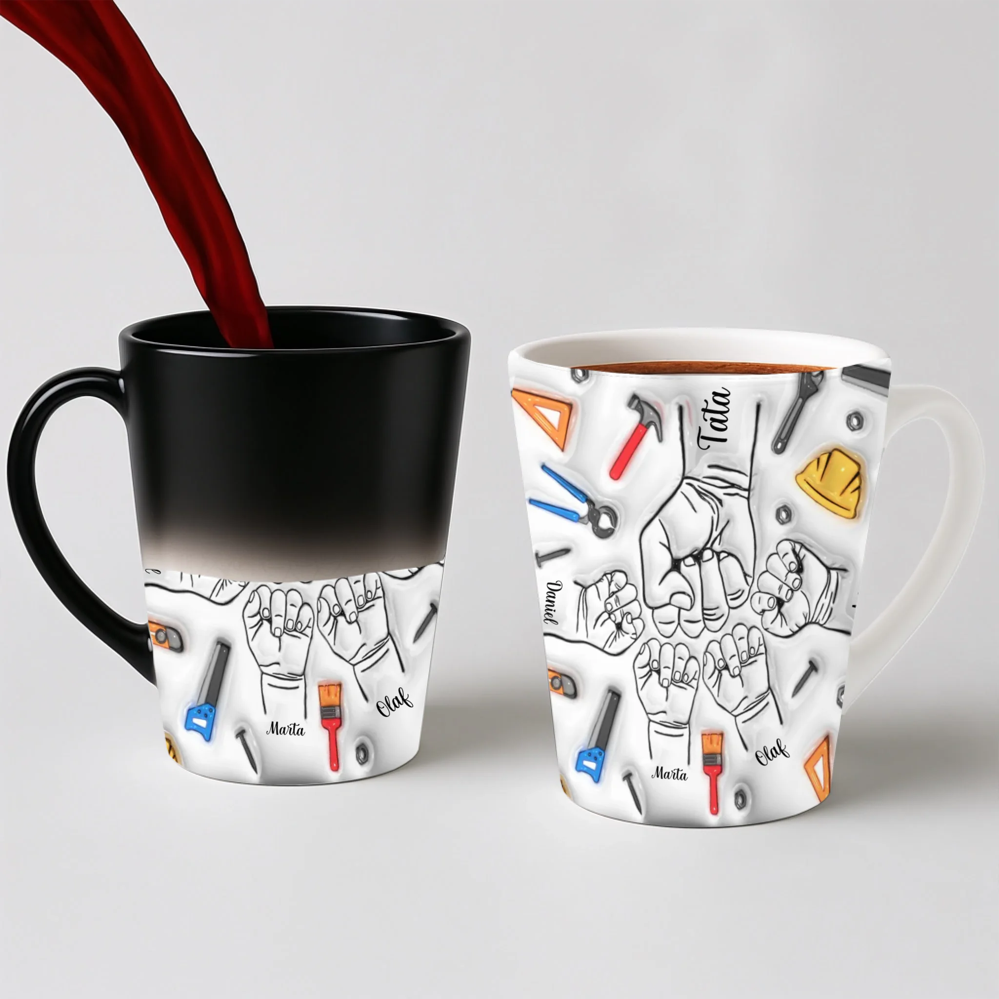 magic kubek latte