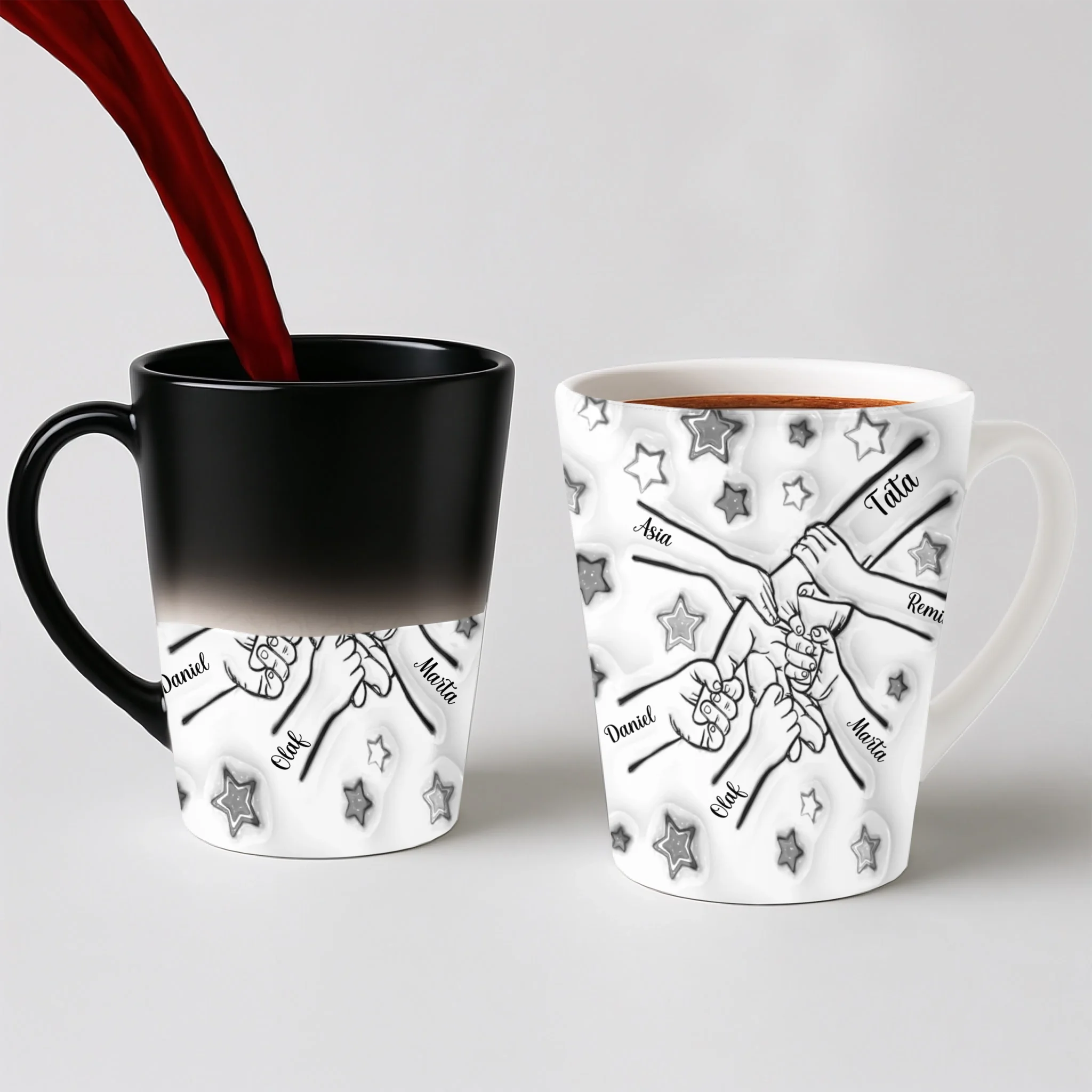 magic kubek latte