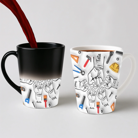 magic kubek latte