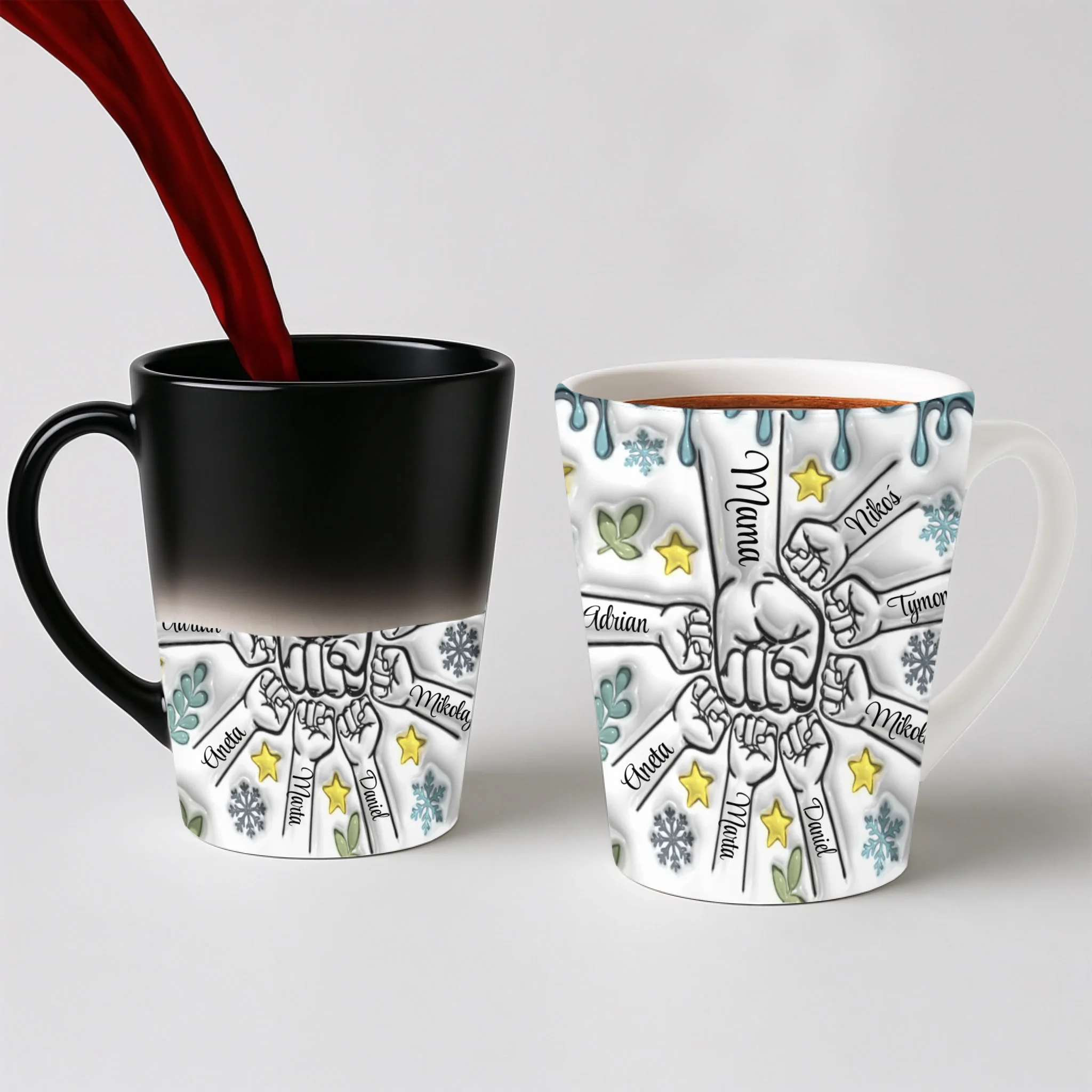 magic kubek latte